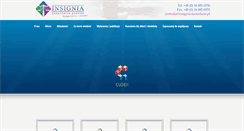 Desktop Screenshot of insignia-kancelarie.pl
